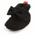thumbnail image 2 of Fozruso Cute Baby Booties With Bow Soft Warm Sneakers For For Autumn And Winter Walking Cozy And Comfortable Footwear For Toddlers,Sizes 5(6-12 Months), 2 of 6