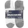 thumbnail image 1 of Skechers Men’s No Show Socks – 12-Pair (White), 1 of 4