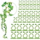 thumbnail image 1 of Pack de 100 Soportes de Pared MACHAO Ganchos Autoadhesivos 3 Tamaños Clip Verde, 1 of 5