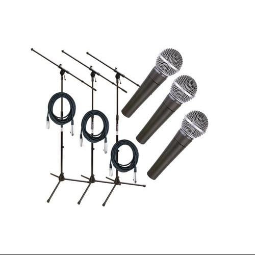 Shure Sm58 Vocal Microphone Stage Recording Starter Package Walmart Com Walmart Com
