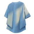 thumbnail image 5 of M-5X Plus Size Mens Big & Tall T-Shirts Summer Short Sleeve Shirts for Men Pullover V Neck Heavyweight Tees Tops Fathers Gifts, 5 of 5