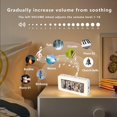 thumbnail image 4 of Kids Alarm Clock for bedrooms,Loud Bedside Digital Clock with 8 LED Night Lights, Dual Alarm, USB Charging Port, Weekday/Weekend Mode, White Noise Sleep, dimmer, for Heavy Sleepers, 4 of 5