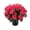 B, variant on Ruanlalo Artificial Geranium Flowers for Outdoors 13" Potted Fake Geraniums Bush UV Resistant Faux Silk Flower for Front Porch Garden Yard Patio Decor
