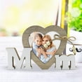 thumbnail image 3 of Mom Picture Frame Gifts for Mothers Day Gifts for Mom Birthday Gifts from Daughter Son Mom Photo Frame Wooden Heart Mom Frame Table Accessories Gift Ideas, 3 of 5