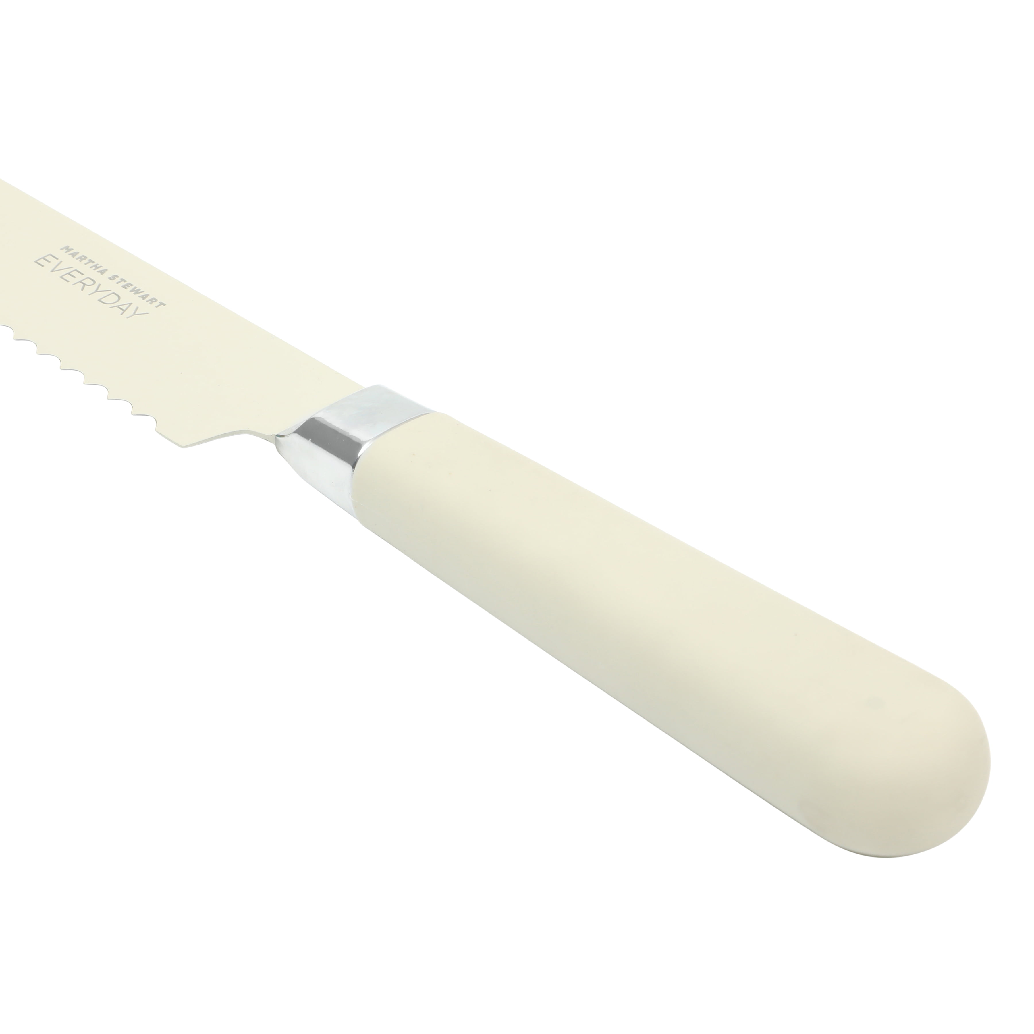 Martha Stewart Everyday Keston 6-Piece Stainless Steel Knife Set with Ergonomic Handles, Grey