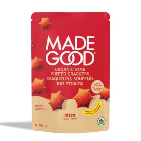 MadeGood Pizza Star Puffed Crackers 121g, 121 g