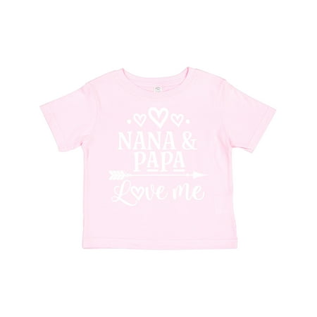 

Inktastic Nana Papa Love Me Grandkids Gift Toddler Boy or Toddler Girl T-Shirt