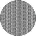 thumbnail image 1 of Ahgly Company Indoor Round Patterned Gray Novelty Area Rugs, 3' Round, 1 of 6