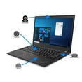 thumbnail image 4 of Lenovo ThinkPad T14s Notebook, 14" IPS FHD Display, AMD Ryzen 5 PRO 4650U Upto 4.0GHz, 8GB RAM, 512GB NVMe SSD, Vega 6, HDMI, DisplayPort via USB-C, Wi-Fi, Bluetooth, Windows 10 Pro (20UH000AUS), 4 of 7