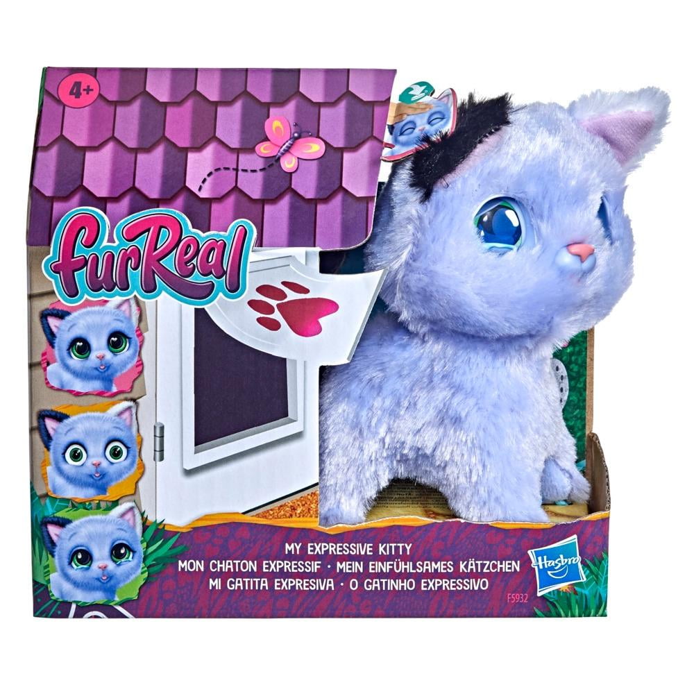 Fur Real Los Gatitos De Juguete Peluche Hasbro Furreal Kitty Morado