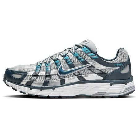 Men's Nike P-6000 Armory Navy/Metallic Silver (CD6404 402) - 12