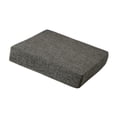 thumbnail image 4 of Almohadilla de silla de esponja cuadrada almohadilla anti-deslizamiento cómodo, fácil de limpiar, cojín de almohadas para almohadas para sala de estar Gris oscuro, 4 of 8