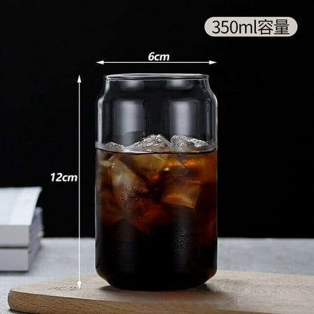 

DabuLiu 550ml/400ml Glass Cup with Lid Transparent Straw Glass Bottle Tea Cup Juice Glass Beer Can Milk Cups Breakfast Mug Drinkware