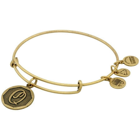 UPC 886787073631 product image for Rafaelian Gold Finish Initial Q Expandable Wire Bangle A13EB14QG | upcitemdb.com