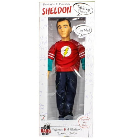 figure popularmmos action Sheldon Talking Big Bang 17 Doll Theory Inch Cooper