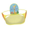 thumbnail image 2 of KLKCMS Kids Indoor Play Tent, Foldable, Portable, Easy Setup, Playhouse with Basketball Yellow, 2 of 9