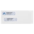thumbnail image 3 of 500 No. 8 Flip and Seal Double Window Security Check Envelopes - Designed for Quickbooks Printed Checks - Number 8 Size 3 5/8 Inch x 8 11/16 Inch, 3 of 5