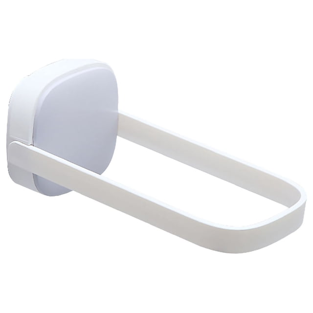 Organizer U Shape Hanger Holder Rack Rounded Corner Foldable Wall Mounted Hanger Rack For Bathroom Balcony