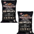 thumbnail image 1 of Bear Mountain BBQ All Natural Hardwood Oak BBQ Smoker Pellets, 20 lbs (2 Pack), 1 of 12