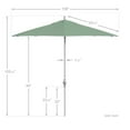 thumbnail image 5 of California Umbrella 9' Patio Umbrella in Spa, 5 of 5