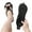 Black, variant on Travel Slippers Shower for Men Women Foldable Flip-Flop Sandals Non Slip Quick-Dry Portable Indoor Shoes