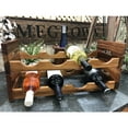 thumbnail image 2 of Kalmar Home  Acacia Wood Stackable 4-Bottle Wine Rack, 2 of 3
