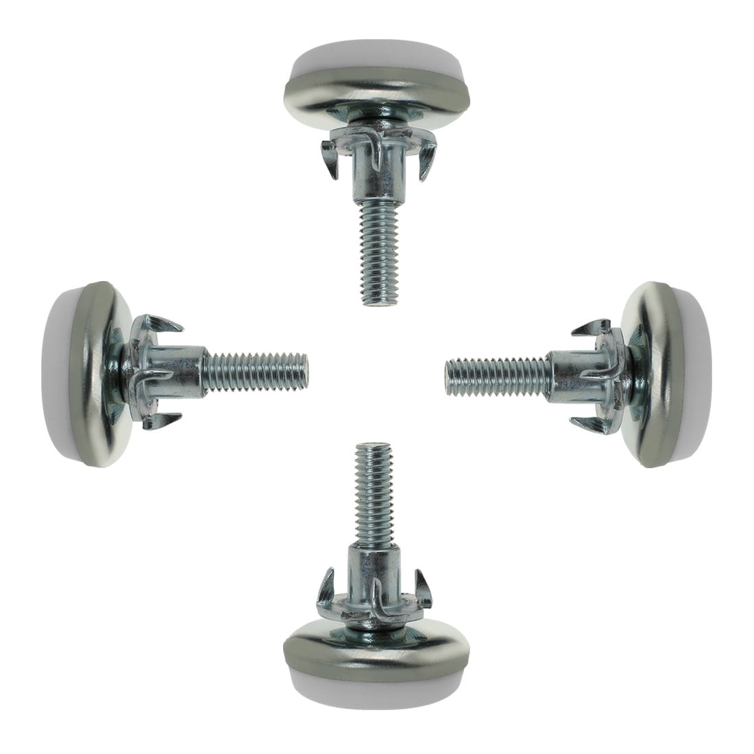 M6 x 25 x 30mm Leveling Feet Adjustable Leveler for Furniture Table Leg 4pcs