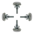 thumbnail image 1 of Pies Niveladores Ajustables M6 x 25 x 30mm para Patas de Muebles 4pcs, 1 of 7
