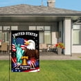 thumbnail image 3 of AmhNF United States 250 Years 1776 1776 2026 Liberty Statue Eagle American Flag Fireworks Garden Flag For Home Outdoor Garden Yard Decor 12x18 inch, 3 of 5