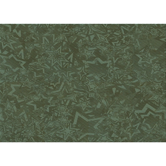 Ahgly Company Indoor Rectangle Patterned Hazel Green Area Rugs, 2' x 4'