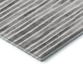 thumbnail image 4 of Addison Rugs Mayfield Washable Coastal Stripes Gray Rectangle Rug, 8' x 10', 4 of 6