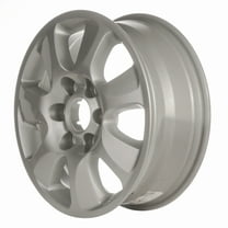 Remanufactured Painted Silver Aluminum Wheel 17 x 6.5 529104J200 fits 2007-2010 Hyundai Entourage