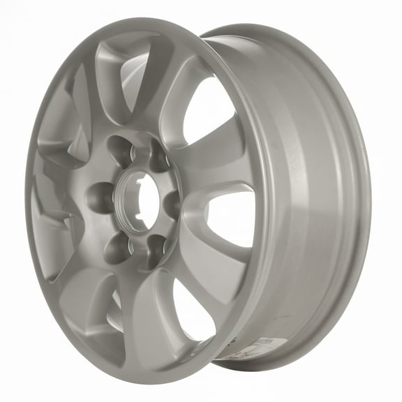 Remanufactured Painted Silver Aluminum Wheel 17 x 6.5 529104J200 fits 2007-2010 Hyundai Entourage