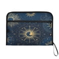 thumbnail image 7 of Accordion File Organizer with Zip Closure 13 Pockets Expanding File Folder Letter A4 Paper Document Organizer for Home Office Mysterious Celestial Pattern, 7 of 7