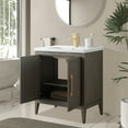 thumbnail image 4 of Vanity Art 30” Single Sink Bathroom Vanity Cabinet with Ceramic Countertop, 4 of 9