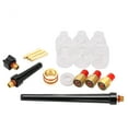thumbnail image 4 of Welding Torch Accessories Kit, Torch Consumables Welding Tungsten Clamp Kit Welding Glass Nozzle Electrode Nozzle Cup Professional  For WP9/20, 4 of 8