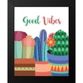 thumbnail image 2 of Robinson, Tamara 15x18 Black Modern Framed Museum Art Print Titled - Good Vibes, 2 of 5