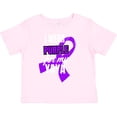 thumbnail image 3 of Inktastic I Wear Purple for My Yaya Pancreatic Cancer Awareness Boys or Girls Toddler T-Shirt, 3 of 5
