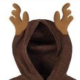 thumbnail image 3 of Hoodies for Men Hoodie Men Autumn Winter Xmas Hoody Fe Ather Hooded Christmas Contrast Color 3D Blouse Top Sweatshirts, 3 of 5