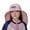 Pink, variant on Kids Solar Fan Hat Summer Beach Trips Cap With Built In USB Charging Fan Outdoor Wide Brim Garden Hats UPF 50+ Hats for Him