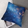 thumbnail image 7 of JRXY Gold and Blue Abstract Art Printed Pillowcase Set of 2 White, 7 of 7