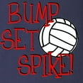 thumbnail image 3 of CafePress - Bump, Set, Spike Long Sleeve Dark T Shirt - Long Sleeve Dark T-Shirt, 3 of 4