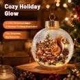 thumbnail image 4 of Glowing Christmas Story Ornament,Light Up Mini Holiday Scene,Christmas Tree Hanging Ornaments,Christmas Scene In Clear Acrylic Ball,Festive Keepsake Gift for Home Christmas Xmas Party Decoration, 4 of 8