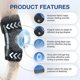 thumbnail image 3 of Dog Hind Leg Brace: Hock & Ankle Support for Torn ACL & CCL, Canine Rear Leg Joint Compression Wrap - Injury Protection, Arthritis Relief, Wound Care, 3 of 5