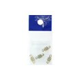 thumbnail image 1 of BJ-346G RESINATE LINK PART SIMPLE FLOWER GOLD 4PC, 1 of 1