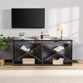 thumbnail image 2 of Console Tables for Entryway, X Shape Detachable ExtraLong Table with Storage for Living Room, 2 of 8