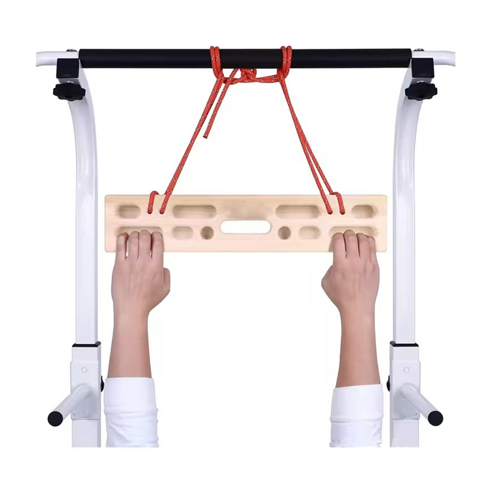 Solid Climbing Board Finger Strengths Training Board Portables Hangboards for Home and Outdoor Training