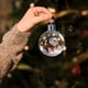 thumbnail image 5 of Adornos Navideños de Nieve para Perros | Bola de Cristal con Figuras de Cachorros con Gorro de Papá Noel | Varias Razas, Incluyendo Pastor Alemán, Chihuahua y Corgi | Decoración Colgante para Árbol d, 5 of 6