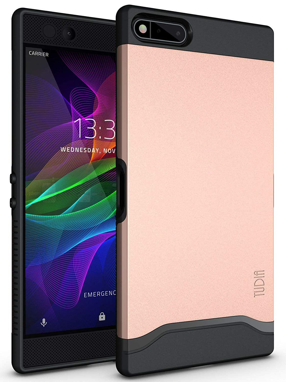 Razer Phone Case, TUDIA [Merge] Dual Layer Extreme Protective Rugged