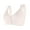 Complexion, variant on Daisy Bra for Seniors, Front Snap Closure Bras, Front Snaps Daisy Bras for Older Women Light pink 38